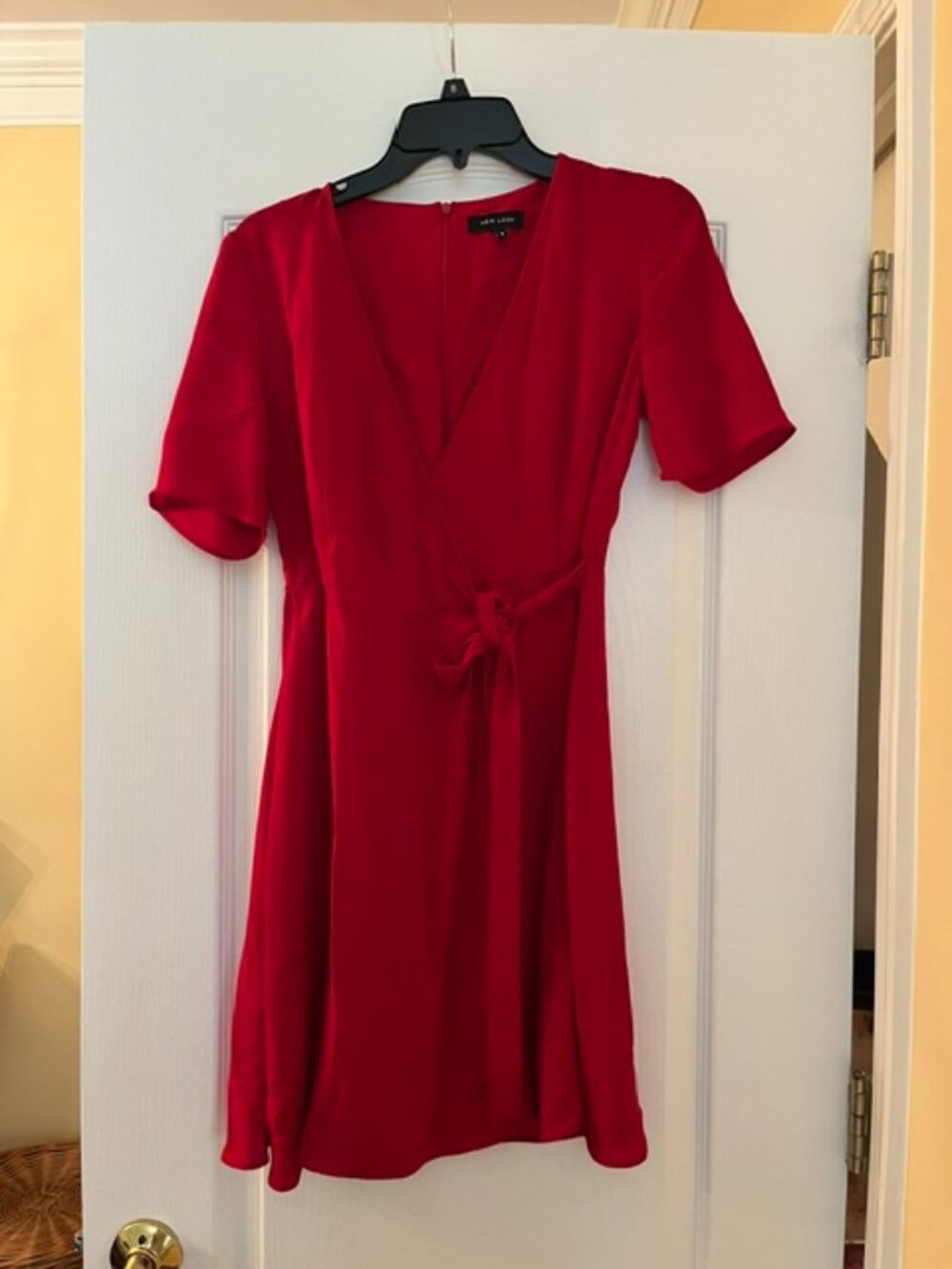 New Look Red Wrap Dress – Size 6